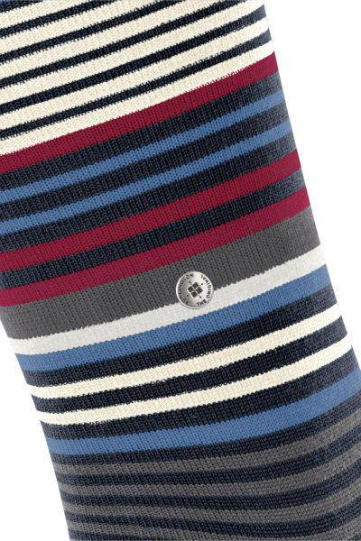 Burlington Stripe Herren Kniestrümpfe